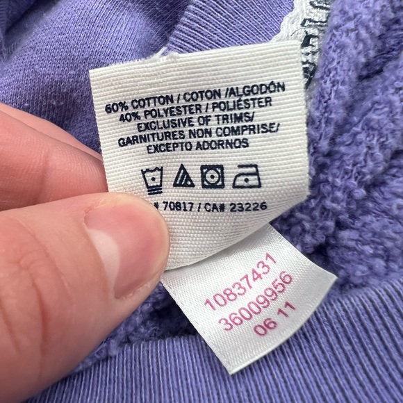 PINK Purple & Leopard Logo Long Sleeve Top - Picture 8 of 8